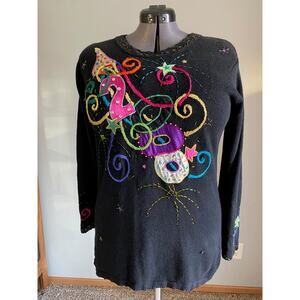 Y2K 2000 New year sweater